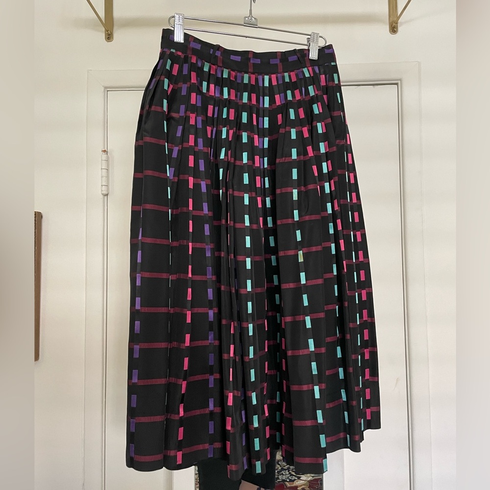 Vintage Rainbow Circle Skirt